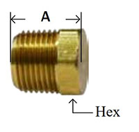 Cored Hex Plugs Diagram